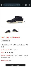 Кросівки Кроссовки ^/--/^ Кросівки Nike Air Fear of Good Moccasin ^_^^^ Кроссовки Nike Air Fear of Good Moccasin - фото фото фото