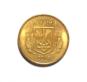 Обігові Обиходные ^/--/^ Україна 10 копеек  2014  UNC ^_^^^ Украина 10 копеек 2014 UNC - фото фото фото