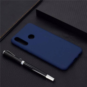 Чохли, бампера Чехлы, бампера ^/--/^ Чохол Soft Touch для Huawei P /--/ 30 Lite / Nova 4 /--/ e силікон бампер темно-синій ^_^^^ Чехол Soft Touch для Huawei P /--/ 30 Lite / Nova 4 /--/ e силикон бампер темно-синий - фото фото фото