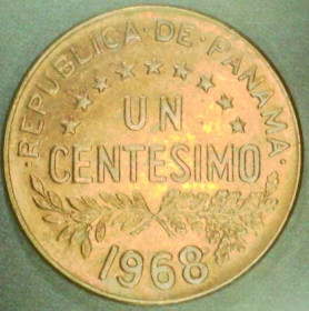 Панама Панама ^/--/^ Панама 1 сентесімо, 1968 [2.43] ^_^^^ Панама 1 сентесимо, 1968 [2.43] - фото фото фото