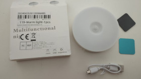 Світильники Светильники ^/--/^ Світильник з датчиком руху Smart sensor light LED на акумуляторі. ^_^^^ Светильник с датчиком движения Smart sensor light LED на аккумуляторе. - фото фото фото