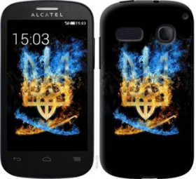 Чохли, бампера Чехлы, бампера ^/--/^ Чехол на Alcatel One Touch Pop C /--/ 3 4033 /--/ D Герб 1635 /--/ u-323 - фото фото фото