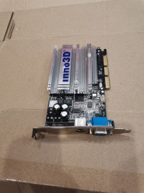 Відеокарти Видеокарты ^/--/^ Видеокарта Inno /--/ 3 /--/ D Tornado GeForce MX /--/ 440 8 /--/ X 64 /--/ mb DDR AGP 8 /--/ X - фото фото фото