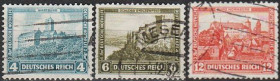 Веймарська республіка Веймарская республика ^/--/^ 1932 - Німеччина - Зимова допомога - Замки Mi.474-76 _7,50 € ^_^^^ 1932 - Германия - Зимняя помощь - Замки Mi.474-76 _7,50 € - фото фото фото