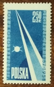 Польща Польша ^/--/^ Польша Международный геофизический год 1958 ^_^^^ Польща Міжнародний геофізичний рік 1958 - фото фото фото
