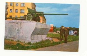 СРСР СССР ^/--/^ СССР 1972 открытка Ржев Пушка Костенко ^_^^^ СРСР 1972 листівка Ржев Пушка Костенко - фото фото фото