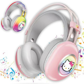 Навушники, гарнітури Наушники, гарнитуры ^/--/^ Навушники Bluetooth накладні з RGB підсвічуванням та Hello Kitty PG-706 /--/ H ^_^^^ Наушники Bluetooth накладные с RGB подсветкой и Hello Kitty PG-706 /--/ H - фото фото фото