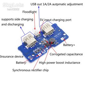 Зовнішні акумулятори (Power Bank) Внешние аккумуляторы (Power Bank) ^/--/^ Контроллер           (плата) для Power Bank Li-ion 18650 5 В 2 /--/ A 2*USB павербанк PowerBank li-ion для 18650 батареи DIY ^_^^^ Контролер (плата) для Power Bank Li-ion 18650 5 В 2 /--/ A 2*USB павербанк PowerBank li-ion для 18650 батареї DIY - фото фото фото