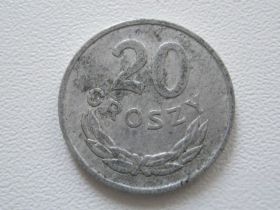 - року - года ^/--/^ Польша 20 грошей 1967 года #14433 ^_^^^ Польща 20 грошей 1967 року #14433 - фото фото фото
