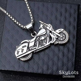 Ланцюжки Цепочки ^/--/^ Кулон мотоцикл Harley-Davidson из нержавеющей медицинской стали на цепочке ^_^^^ Кулон мотоцикл Harley-Davidson з нержавіючої медичної сталі на ланцюжку - фото фото фото