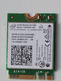 Wi-Fi адаптери Wi-Fi адаптеры ^/--/^ WiFi модуль Intel Wireless-N 7265  ноутбука Fujitsu U /--/ 745 ^_^^^ WiFi модуль Intel Wireless-N 7265 ноутбука Fujitsu U /--/ 745 - фото фото фото