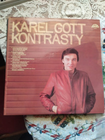 Платівки Пластинки ^/--/^ Karel Gott – Kontrasty Карел Готт ламінат ^_^^^ Karel Gott - Kontrasty Карел Готт ламинат - фото фото фото