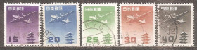 Японія Япония ^/--/^ Япония 1952-62  Sc.С /--/ 25-29 гаш. ^_^^^ Японія 1952-62 Sc.С /--/ 25-29 гаш. - фото фото фото
