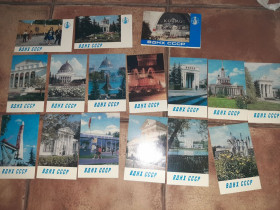 СРСР СССР ^/--/^ Набор открыток ВДНХ СССР 15 /--/ шт 1978 /--/ г. ^_^^^ Набір листівок ВДНГ СРСР 15 /--/ шт 1978 /--/ р. - фото фото фото