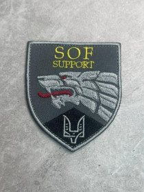 Інше Другое ^/--/^ Шеврон Украина SOF SUPPORT ССО № 355 ^_^^^ Шеврон Україна SOF SUPPORT ССО No 355 - фото фото фото
