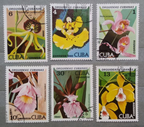 Флора Флора ^/--/^ Куба 1980 г - Орхидеи ^_^^^ Куба 1980 — Орхідеї - фото фото фото