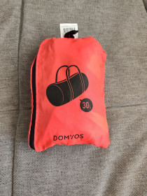 Інше Другое ^/--/^ Яскраво-рожева спортивна сумка Domyos Decathlon 30 /--/ L   (складана) ^_^^^ Ярко-розовая спортивная сумка Domyos Decathlon 30 /--/ L (сборная) - фото фото фото