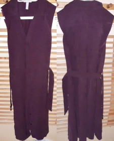 Сукні Платья ^/--/^ Коричнева сукня H&amp;M р /--/ 10-38 під пояс ^_^^^ Коричневое платье H&amp;M р /--/ 10-38 под пояс - фото фото фото