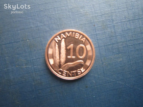 Намібія Намибия ^/--/^ Монета 10 центів Намібія 2025 флора ^_^^^ Монета 10 центов Намибия 2025 флора - фото фото фото