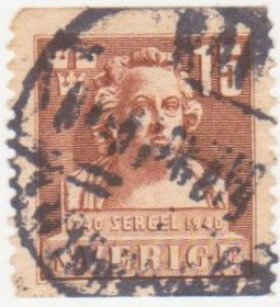 Скандинавія Скандинавия ^/--/^ Швеция 1940 г. № 281 гашеная ^_^^^ Швеція 1940 р. No 281 гашена - фото фото фото