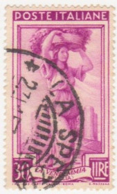 Італія, Ватикан Италия, Ватикан ^/--/^ Италия  1950  г. № 791 гашеная ^_^^^ Італія 1950 р. No 791 гашена - фото фото фото