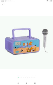 Музикальні центри Музыкальные центры ^/--/^ НОВИЙ. CD-програвач Kidsbox Zoo Boombox BT USB РК-дисплей  auna ^_^^^ Новый. CD-проигрыватель Kidsbox Zoo Boombox BT USB РК-дисплей auna - фото фото фото