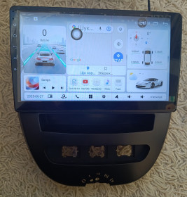 Автомагнітоли Автомагнитолы ^/--/^ Штатна Android-магнітола в перехідній рамці, призначену для встановлення в автомобілі Peugeot 107, Toyota Aygo або Citroën C /--/ 1 ^_^^^ Штатная Android-магнитола в переходной рамке, предназначенную для установки в автомобиле Peugeot 107, Toyota Aygo или Citroën C /--/ 1 - фото фото фото