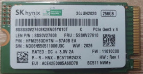Твердотільні SSD-накопичувачі Твердотельные SSD-накопители ^/--/^ SSD накопичувач SK hynix BC /--/ 511 256 /--/ Gb NVMe PCIe M.2 2242 код.6418 ^_^^^ SSD накопитель SK hynix BC /--/ 511 256 /--/ Gb NVMe PCIe M.2 2242 код.6418 - фото фото фото