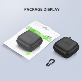 Інше Другое ^/--/^ Кейс органайзер UGREEN LP /--/ 128 Earphone Carrying Case Bag Black   (40816) ^_^^^ Кейс органайзер UGREEN LP /--/ 128 Earphone Carrying Case Bag Black (40816) - фото фото фото