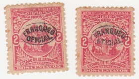 Північна Америка Северная Америка ^/--/^ Сальвадор 1898 г. №  66 * ^_^^^ Сальвадор 1898 р. No 66* - фото фото фото