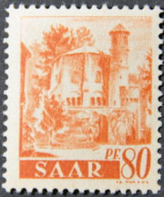 Інше Другое ^/--/^ Германия Саар Архитектура 1947 ^_^^^ Німеччина Саар Архітектура 1947 - фото фото фото