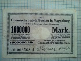 Німеччина Германия ^/--/^ 1000000 марок 1923 /--/ г. ^_^^^ 1000000 марок 1923 /--/ р. - фото фото фото