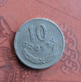 Грузія Грузия ^/--/^ Польша Польща 10 грош 1949 ^_^^^ Польша 10 денег 1949 - фото фото фото