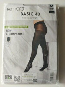 Колготи, колготи Колготки, колготы ^/--/^ Капронові колготки чорні Esmara Basic 40 M ^_^^^ Капроновые колготки черные Esmara Basic 40 M - фото фото фото
