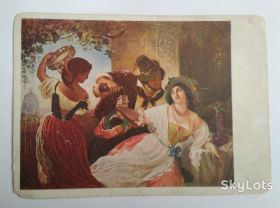 СРСР СССР ^/--/^ Открытка Почтовая карточка Орлов Праздник в Риме 1935 ^_^^^ Свято в Римі 1935 - фото фото фото