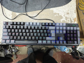 Клавіатури Клавиатуры ^/--/^ Игровая клавиатура с подсветкой RGB GamePro MK /--/ 105 /--/ R USB № 26070515 ^_^^^ Ігрова клавіатура з підсвіткою RGB GamePro MK /--/ 105 /--/ R USB No 26070515 - фото фото фото
