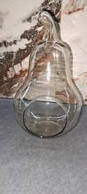 Статуетки, Скульптури, Фігурки, Фарфор Статуэтки, Скульптуры, Фигурки, Фарфор ^/--/^ Ваза стеклянная Теамо Груша 23 /--/ см ^_^^^ Ваза скляна Теамо Груша 23 /--/ см - фото фото фото