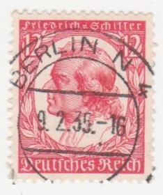 Третій Рейх (-) Третий Рейх (-) ^/--/^ Германия   ( Рейх) 1934 г. №  548 гашеная ^_^^^ Німеччина (Рейх) 1934 р. No 548 гашена - фото фото фото