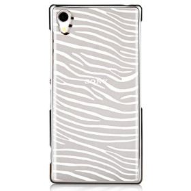 Чохли, сумки Чехлы, сумки ^/--/^ Чехол Vouni для Sony Xperia Z /--/ 2 Glimmer Zebra Silver - фото фото фото