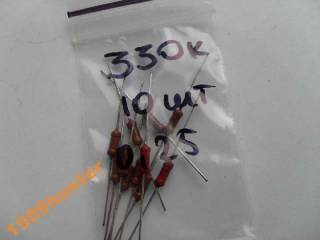 Резистори Резисторы ^/--/^ Резисторы 330 /--/ К 0,125 Вт (10 /--/ шт.) ^_^^^ Резистори 330 /--/ К 0,125 Вт (10 /--/ шт.) - фото фото фото