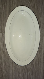 Статуетки, Скульптури, Фігурки, Фарфор Статуэтки, Скульптуры, Фигурки, Фарфор ^/--/^ Блюдо 30 /--/ см на 18 см Буды СССР ^_^^^ Блюдо 30 см на 18 см Буди СРСР - фото фото фото