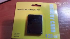 Інші комплектуючі Другие комплектующие ^/--/^ Карта памяти 128 /--/ Mb Memory card для приставки Sony Playstation 2 ^_^^^ 128 /--/ Mb Memory card для приставки Sony Playstation 2 - фото фото фото