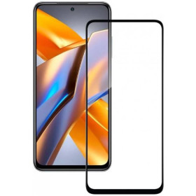 Чохли, бампера Чехлы, бампера ^/--/^ Захисне скло LUX для Xiaomi Poco M /--/ 5 /--/ s Full Сover чорний 0,3 мм в упаковці ^_^^^ Защитное стекло LUX для Xiaomi Poco M /--/ 5 /--/ s Full Сover черный 0,3 мм в упаковке - фото фото фото