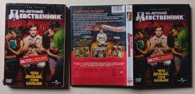 Комедія Комедия ^/--/^ DVD 40-летний девственник  (2005)  (в чехле) ^_^^^ DVD 40-річний незайманий (2005) (в чохлі) - фото фото фото
