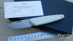 Ножі, мультітули Ножи, мультитулы ^/--/^ ANV Z /--/ 050 Dural Silver, Sleipner Stonewash, Алюміній 6061-T /--/ 6, Outdoor, EDC, Slip Joint ^_^^^ ANV Z /--/ 050 Dural Silver, Sleipner Stonewash, Алюминий 6061-T /--/ 6, Outdoor, EDC, Slip Joint - фото фото фото