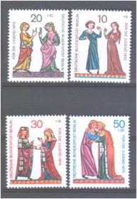 НДР, ФРН ГДР, ФРГ ^/--/^ ZM Германия  Берлин 1970 г MNH - ^_^^^ ZM Німеччина Берлін 1970 MNH - фото фото фото