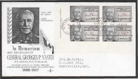 Америка Америка ^/--/^ Канада 1967 ГЕНЕРАЛ-ГУБЕРНАТОР ДЖОРДЖ ВАНЬЕР ГОСУДАРСТВО ПОЛИТИКА УПРАВЛЕНИЕ КПД Mi.415 х /--/ 4 /--/ шт. ^_^^^ Канада 1967 ГЕНЕРАЛ-ГУБЕРНАТОР ДЖОРДЖ ВАНЬЄР ДЕРЖАВА ПОЛІТИКА УПРАВЛІННЯ ККД Mi.415 х /--/ 4 /--/ шт. - фото фото фото