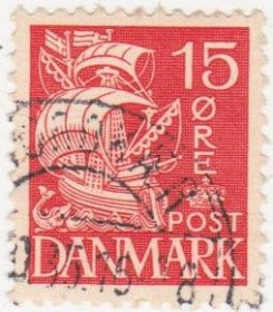 Скандинавія Скандинавия ^/--/^ Дания 1927 г..№ 170 гашеная ^_^^^ Данія 1927 р. No 170 гашена - фото фото фото