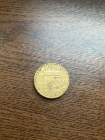 Нідерланди Нидерланды ^/--/^ Нідерланди 5 гульденів 1989 ^_^^^ Нидерланды 5 гульденов 1989 - фото фото фото
