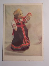 СРСР СССР ^/--/^ Кукла в русском народном костюме 1965 Тиханова Р /--/ 7 ^_^^^ Лялька в російському народному костюмі 1965 Тиханова Р /--/ 7 - фото фото фото